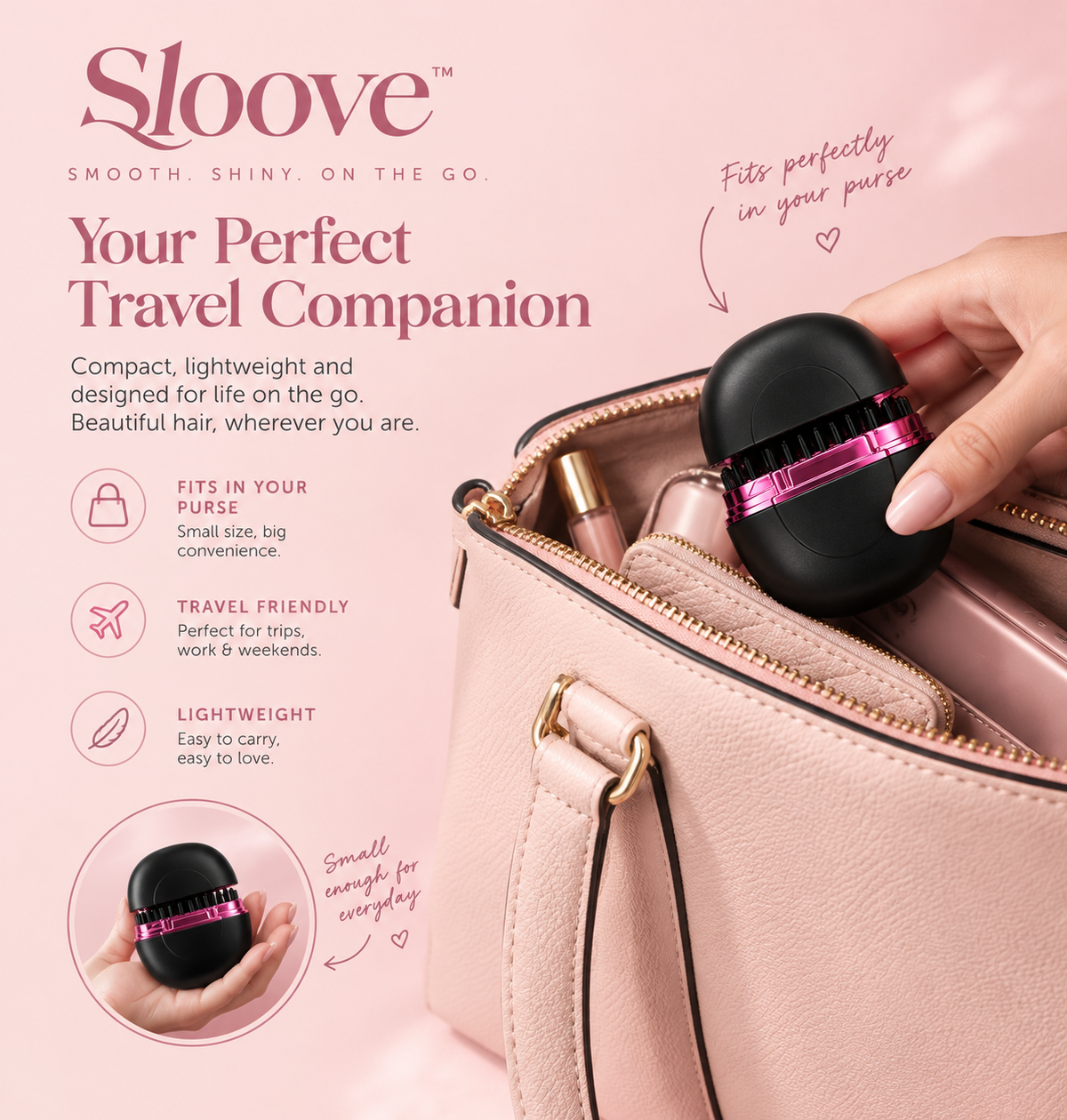 Portable Hair Straightener